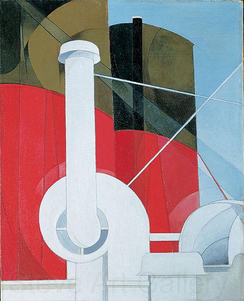 Charles Demuth Paquebot France oil painting art